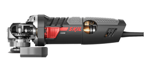Mini Esmerilhadeira Angular Skil 9004 De 50 hz/60 hz Preto 830 W 220 V + Acessório