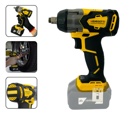 Chave Impacto Menegotti Mci - 20 C/motor Brushless 127v 220v