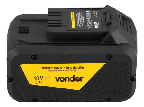 Bateria 18v 8ah Íons De Lítio Intercambiável-ibv 1880 Vonder
