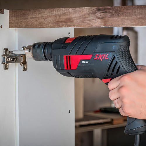 Furadeira De Impacto Parafusadeira Elétrica De 13mm Skil 655