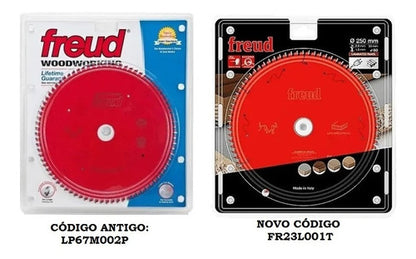 Disco De Serra Circular 250mmx2,8mmx80 Dentes F30 Freud Mdf