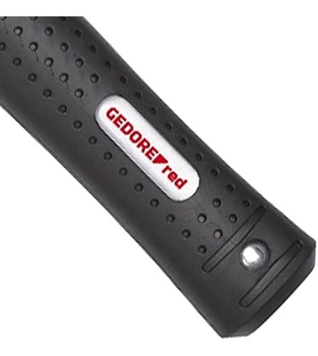 martelo carpinteiro cabo de aco 600g gedore red