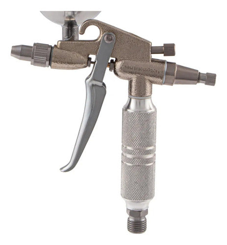 Pistola De Pintura A Gravidade 0,5 Mm Capacidade 100 Ml - St Prata