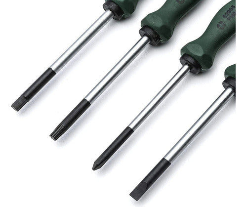 jogo de chave de fenda precisão master sata 15 peças