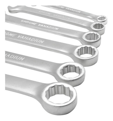 jogo chave combinada 6pcs 6-17mm com suporte mtx 154029