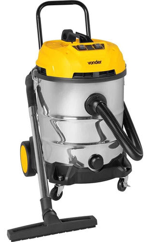 Aspirador De Pó E Líquidos 60l Apv2460 220v Vonder Amarelo