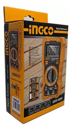 Multimetro Digital 1999 Contagens Ingco - Dm200