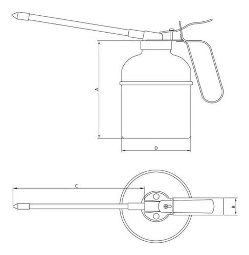 Almotolia 500 Ml Tramontina Pro