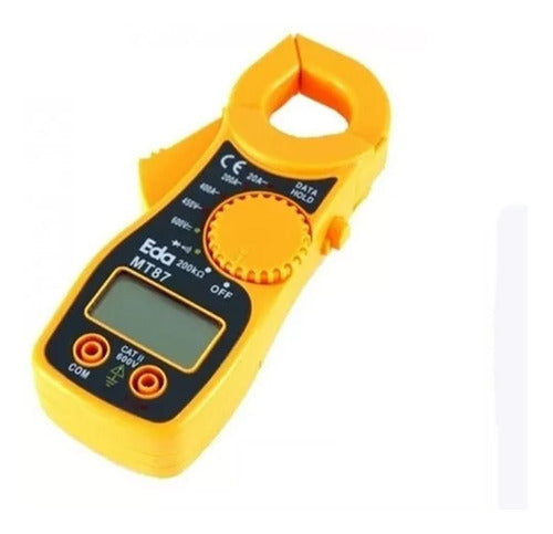 mini alicate amperímetro digital aviso sonoro fertak