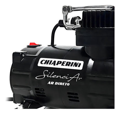Compressor Ar Direto Silencioso C/filtro 24613 Chiaperini Preto