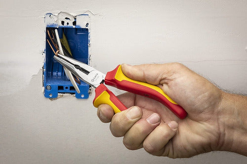 Jogo Fenda/philips E 3 Alicates Iso. Vde Sata 9 Peças