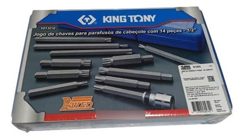 Jogo Chaves Fresas P/ Parafusos De Cabeçote 1013cq Raven