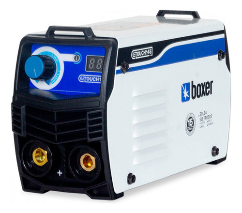 máquina de solda inversora touch 145 220v 140a - boxer