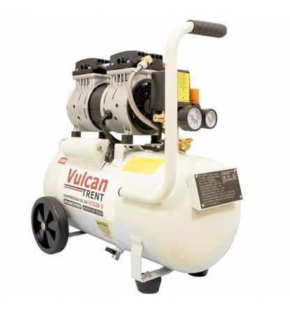 Motocompressor De Ar 24l Silencioso Isento De Oleo 1,5 Hp