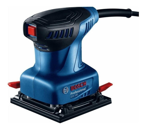 lixadeira  profissional  orbital bosch professional gss 140  azul 220w 220v