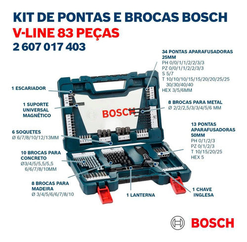 mala v-line c/ 83 uni bosch