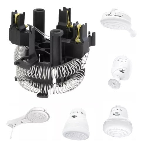 resistencia vida longa 4t fame 220v 5400w preto brilhante