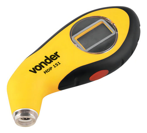 calibrador e medidor digital pressão p/ pneus mdp 151 vonder