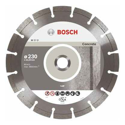 Disco De Corte Diamantado P/ Concreto 9' 230mm Bosch