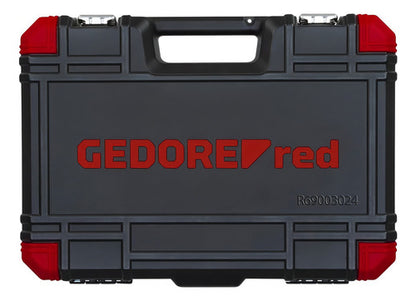 Jogo De Soquetes Sextavado 1/2 24 Peças 4 A 13mm Gedore Red