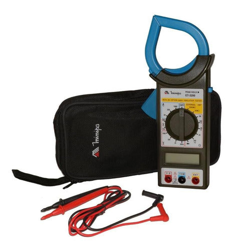 alicate amperímetro digital et-3200 minipa