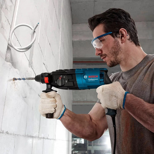 Martelete Rompedor Perfurador Bosch Gbh 2-24 820w 220v - Azul - 220V