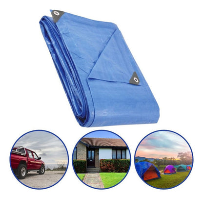 Lona Plástica Azul 3x4 Reforçada Piscina 150micras Ferrari