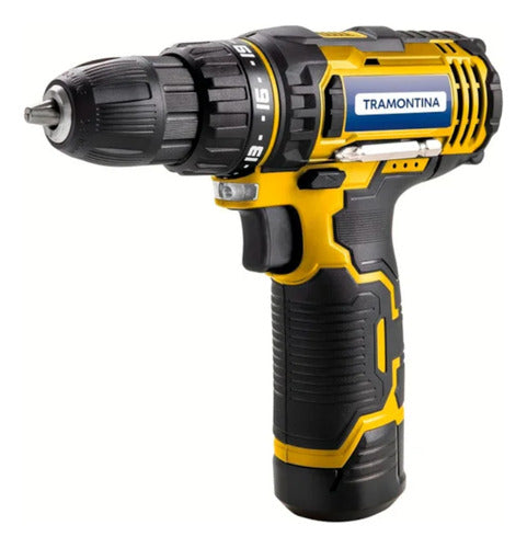 Parafusadeira E Furadeira À Bateria 12v Tramontina 42382