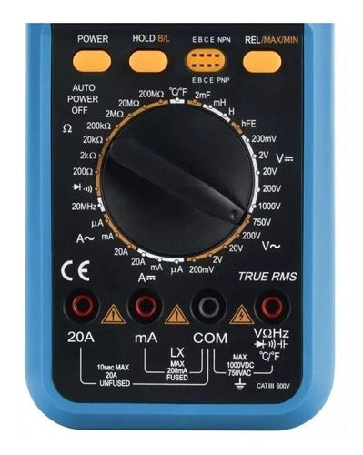 Multímetro Digital Portátil Et-2082e Minipa