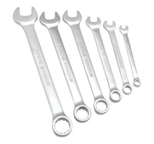 jogo chave combinada 6pcs 6-17mm com suporte mtx 154029