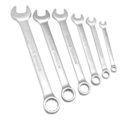 Jogo Chave Combinada 6pcs 6-17mm Com Suporte Mtx 154029