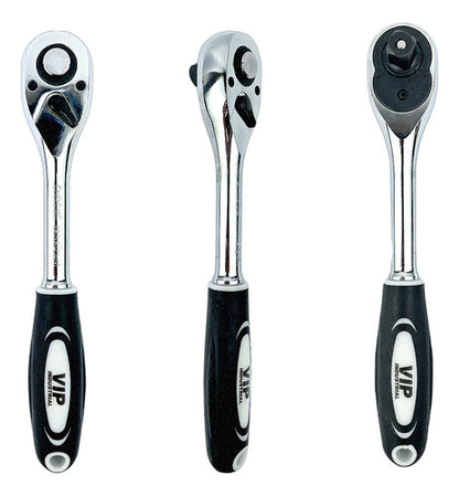 Jogo Soquete Sextavado Catraca Extensor 1/2 Crv 12 Peças