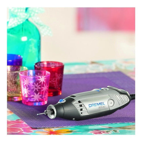 micro retífica dremel 3000 90w 220v 60hz 10 acessórios