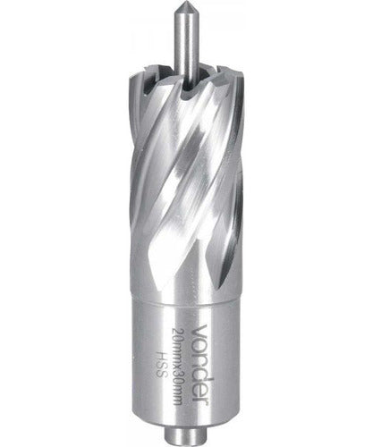 broca anular encaixe weldon 20mm x 30mm vonder