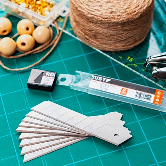 LAMINAS P/ ESTILETE 18MM (10 PCS) ROBUST