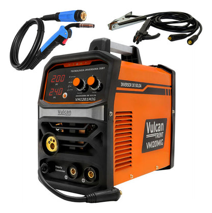 Aparelho De Solda 200a 127 220volts Bivolt Mig Tig Mma Vs1