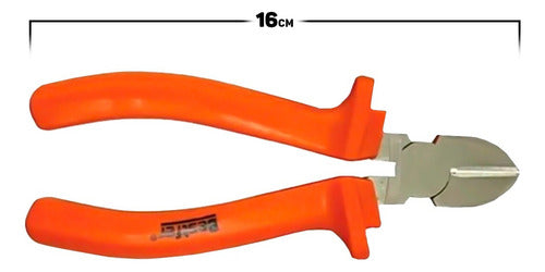 Alicate De Corte Diagonal Aço Polido 6 Polegadas 150mm