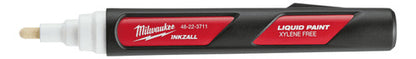 Caneta Marcador Industrial Pt Media Branco Inkzall Milwaukee