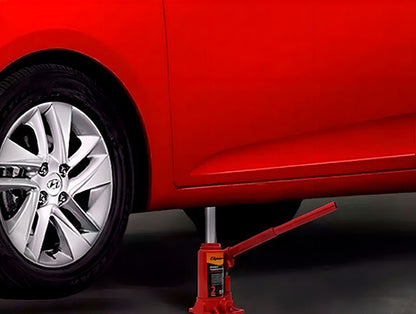 Mini Macaco Hidraulico Sparta Garrafa 5 Toneladas Vermelho