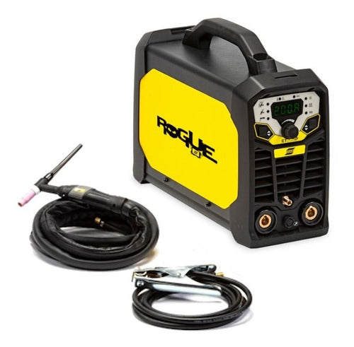 máquina de solda esab rogue et 202ip amarela 50hz/60hz 220v