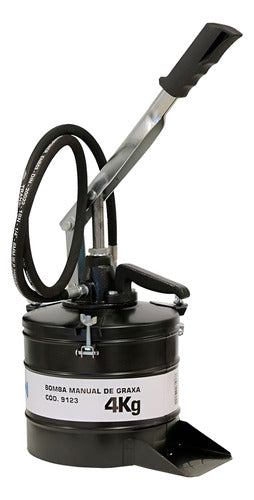 engraxadeira bomba graxa manual 4kg bremen