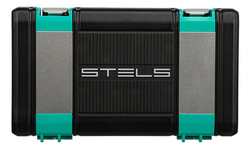 jogo de ferramenta cromo vanádio 1/4 maleta 29 peças stels