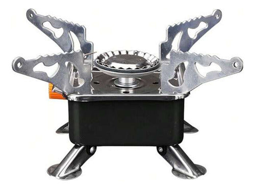 fogareiro portatil dobravel para camping e viagem bestfer gá