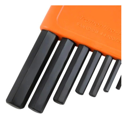 JOGO DE CHAVE HEXAGONAL 9PCS TRAMONTINA