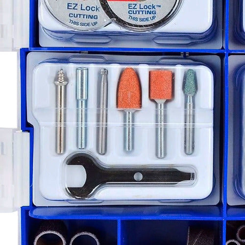 kit de acessórios para minitorno dremel 3000 4000 160 peças