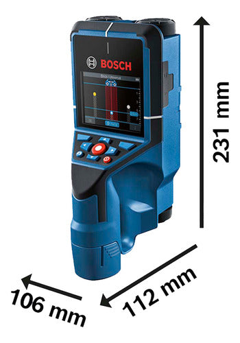 detector metais pvc digital scanner c/ bolsa dtect200c bosch azul