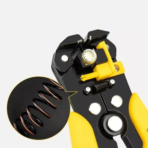 Alicate Decapador Crimpador Fio Cabo Automático Profissional