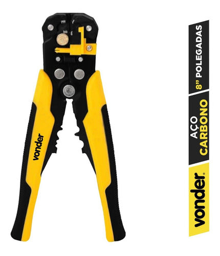 Alicate Eletricista Descascador De Fios Vonder 8 Pol 203mm