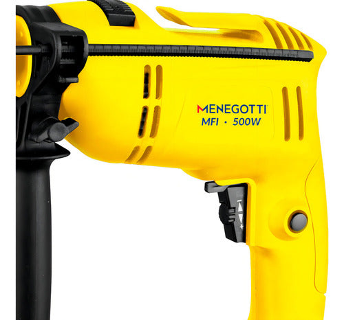 Furadeira De Impacto 1/2pol 500w - Mfi Menegotti 220v