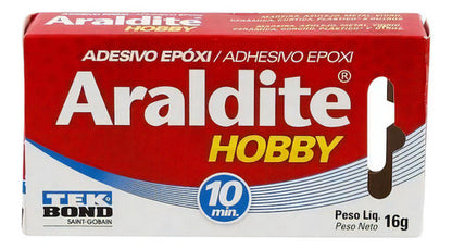 Araldite Cola Epóxi Hobby 16g Caixa Tekbond